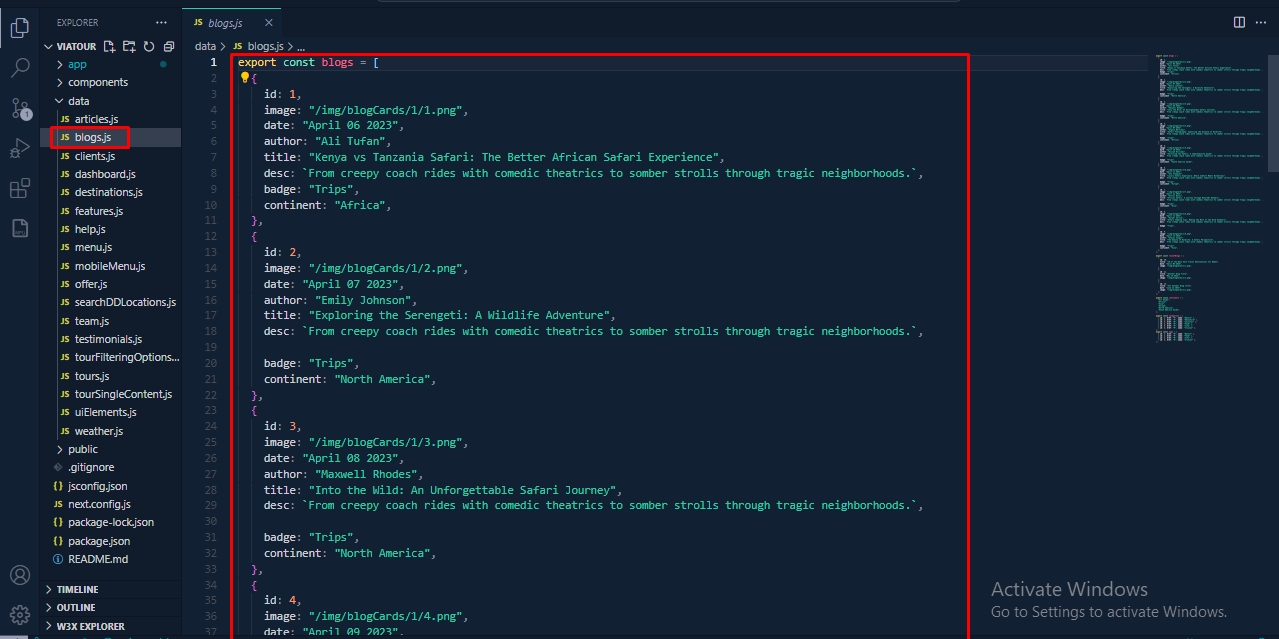 Change Blog Archive Setting