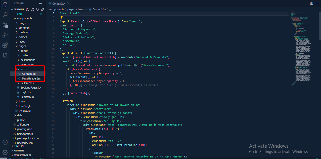 Change Terms Archive Setting